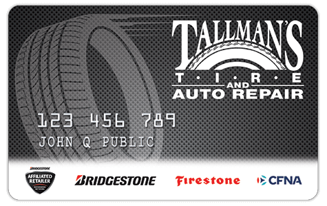 Tallman's Tire Credit Card